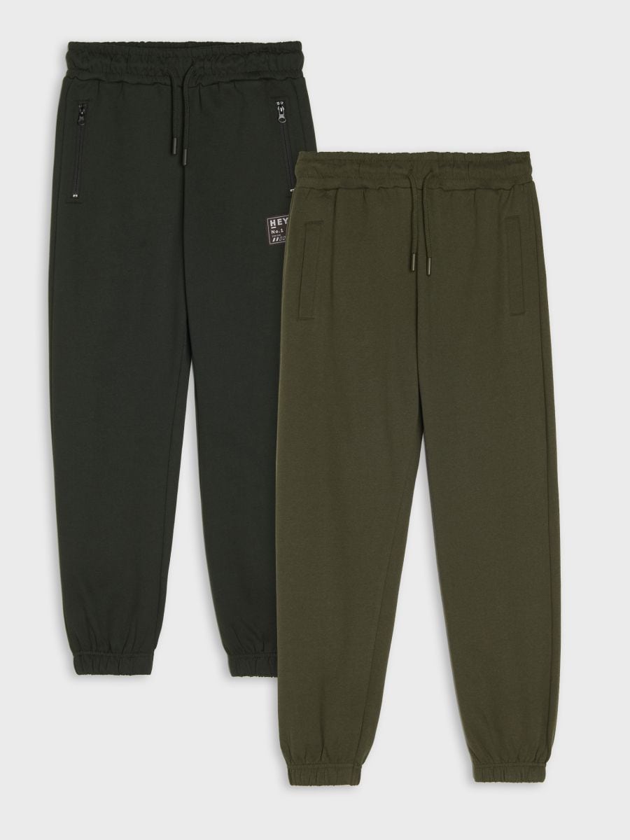 Set de 2 perechi de pantaloni sport - albastru - SINSAY