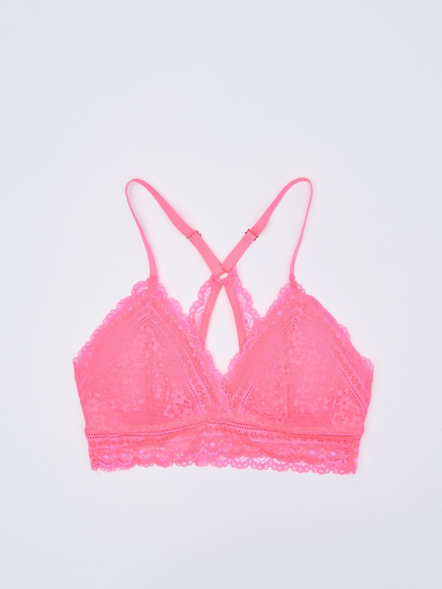 Ladies` brassiere Color hot pink - SINSAY - YN801-42X