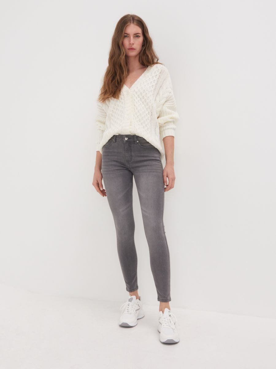 Regular jeans - grey - SINSAY