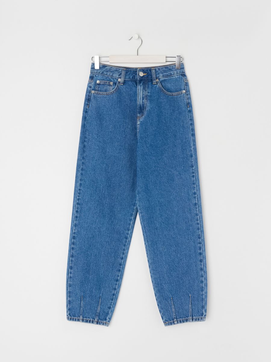 Buy Men's Indigo C Balloon Fit Denim Jeans (34) at Amazon.in