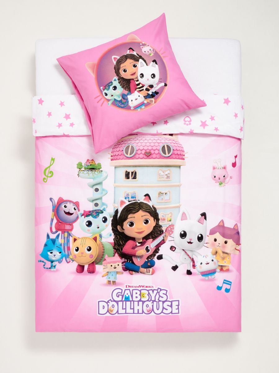 Komplet pamučne posteljine Gabby's Dollhouse - šareno - SINSAY