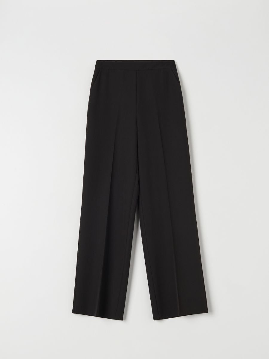 Pantaloni eleganți - negru - SINSAY