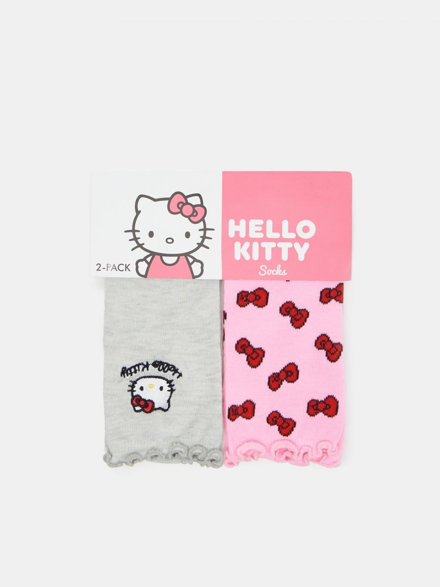 Hello Kitty socks 2 pack Color pastel pink - SINSAY - 7495C-03X