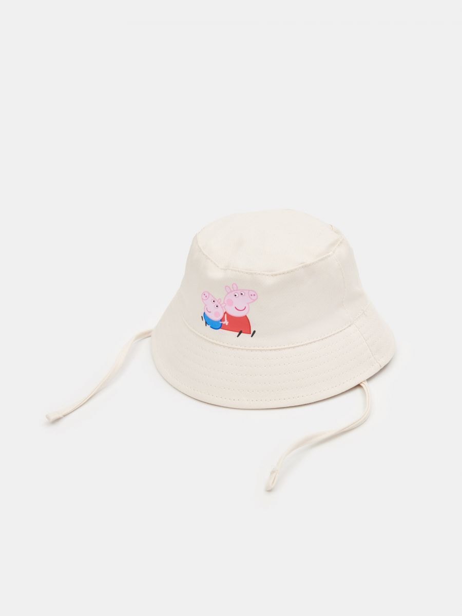Grozveida cepure Peppa Pig Bucket Hat - bēšs - SINSAY