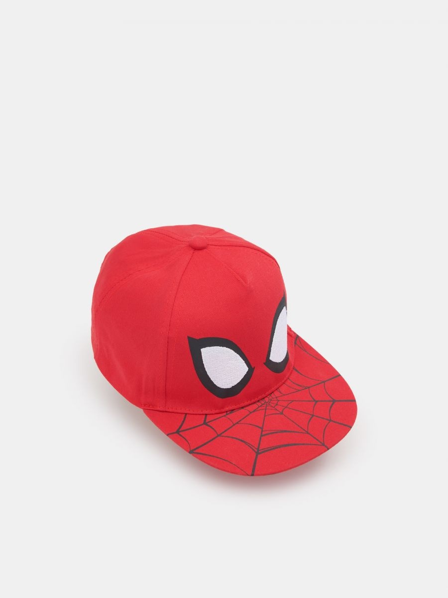 Kepuraitė su snapeliu Spiderman - raudona - SINSAY