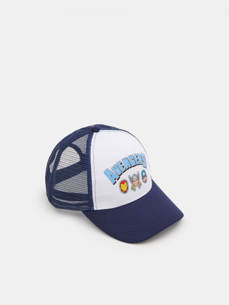 Cepure ar nagu Marvel - blāva zila - SINSAY