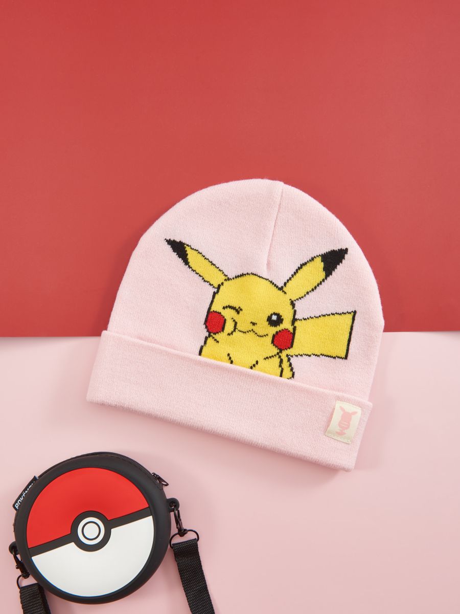 Beanie Pokémon - pastellroosa - SINSAY