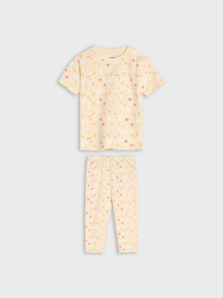 Pidžama - krēmkrāsa - SINSAY