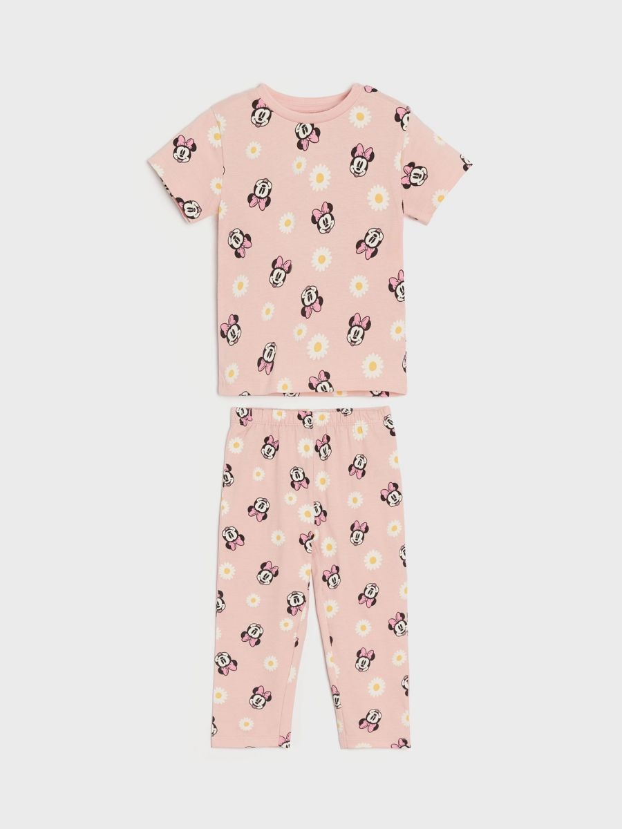 Pidžamas komplekts Minnie Mouse - pasteļrozā - SINSAY