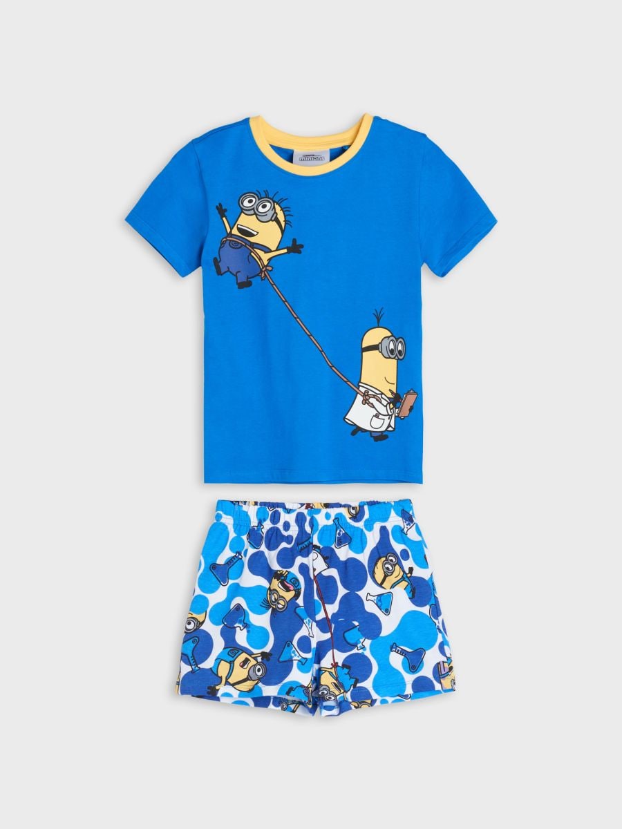 Dvoudílná pyžamová souprava Minions - námořnická modrá - SINSAY