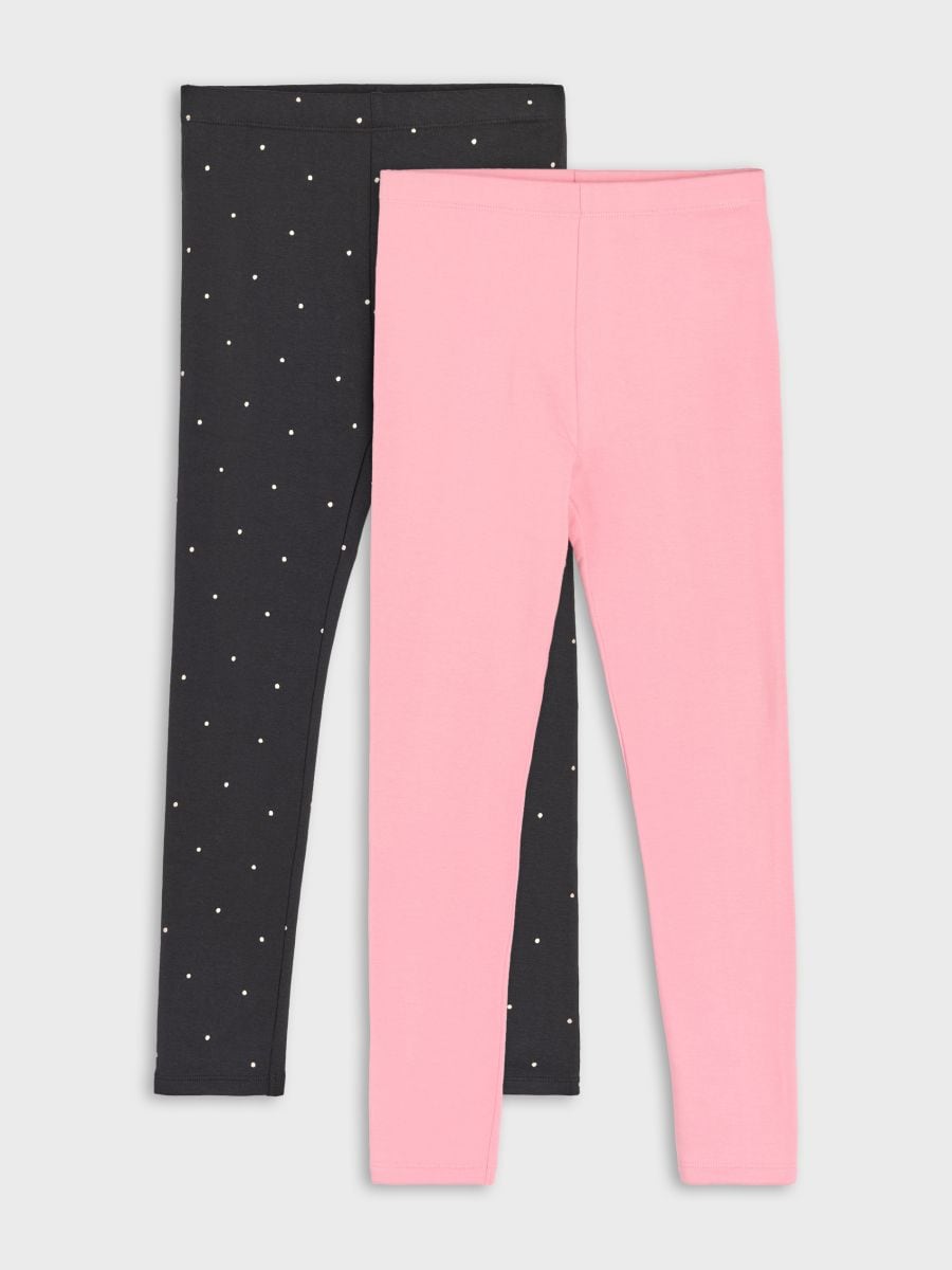 Σετ 2 βαμβακερά κολάν - πολυχρωμο - SINSAY