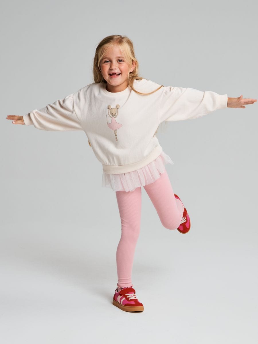 Komplet gornjeg dela trenerke i helanke - šareno - SINSAY