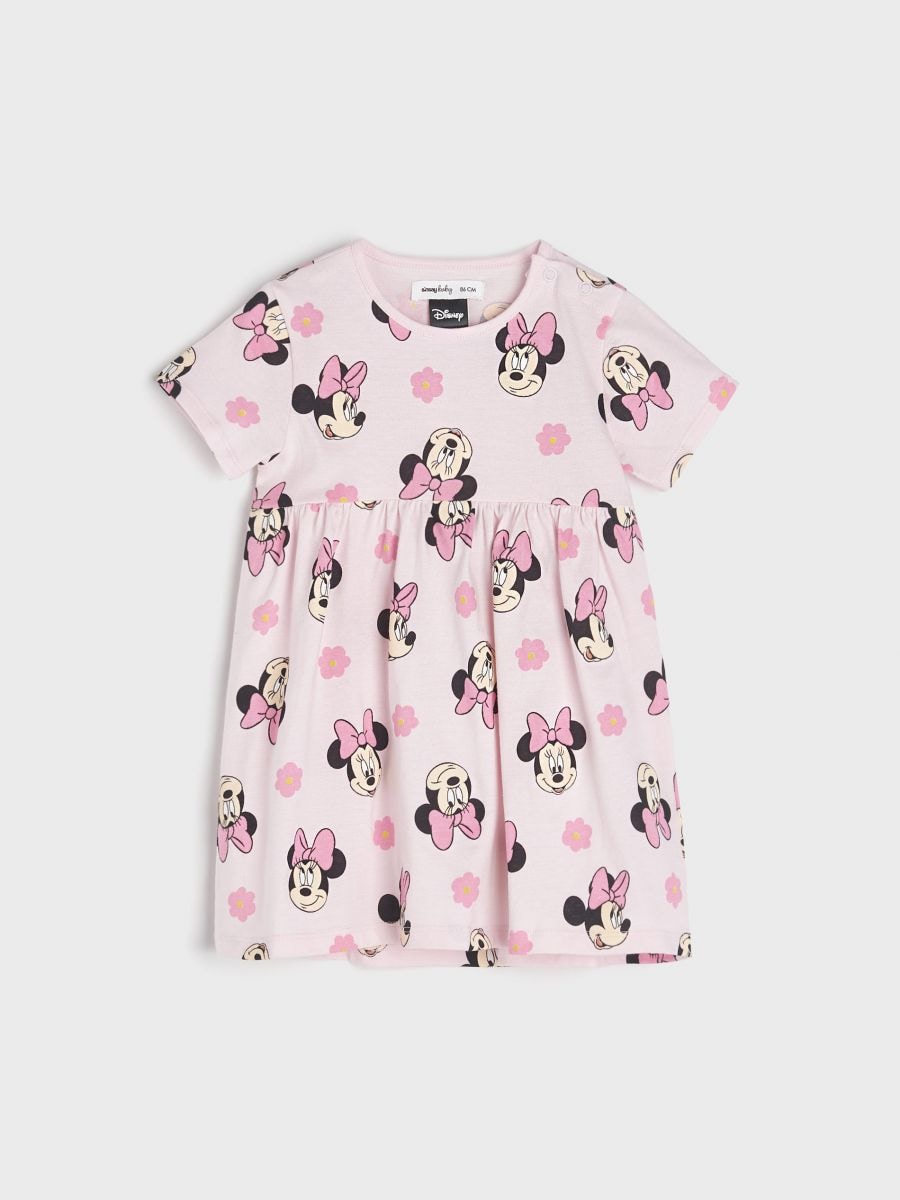 Šaty Minnie Mouse - pastelová ružová - SINSAY