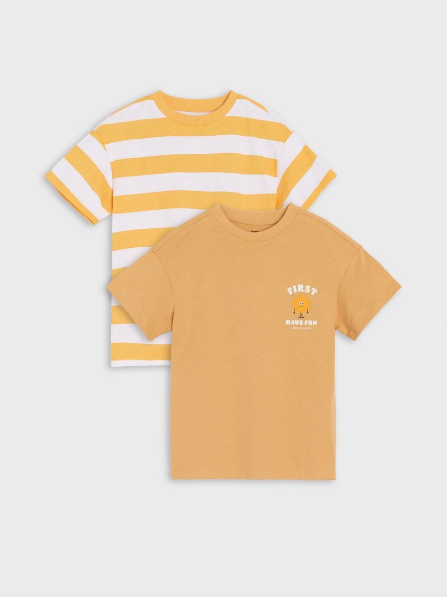 2 darab póló - sárga - SINSAY