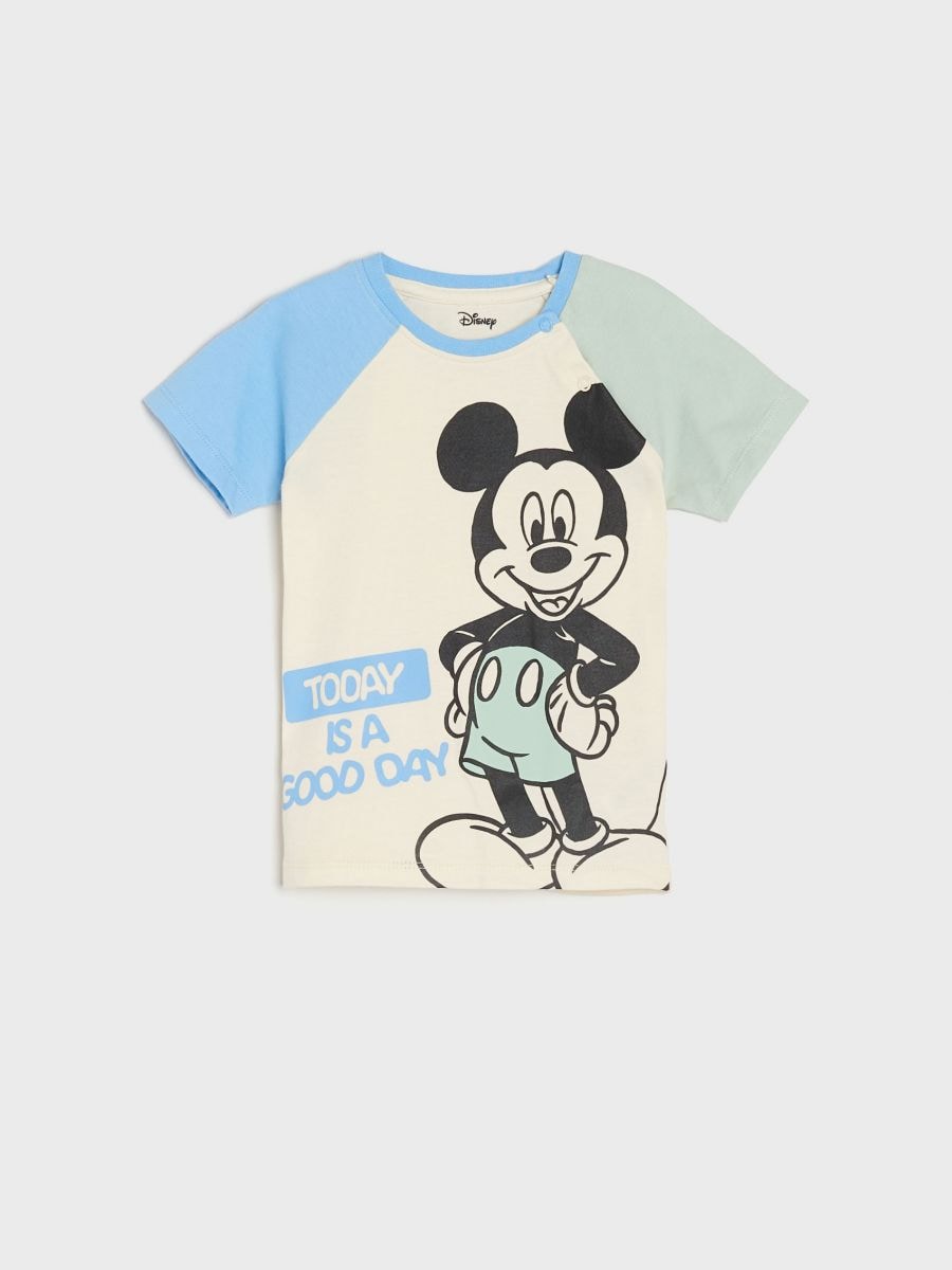 T-Shirt Mickey Mouse - Creme - SINSAY