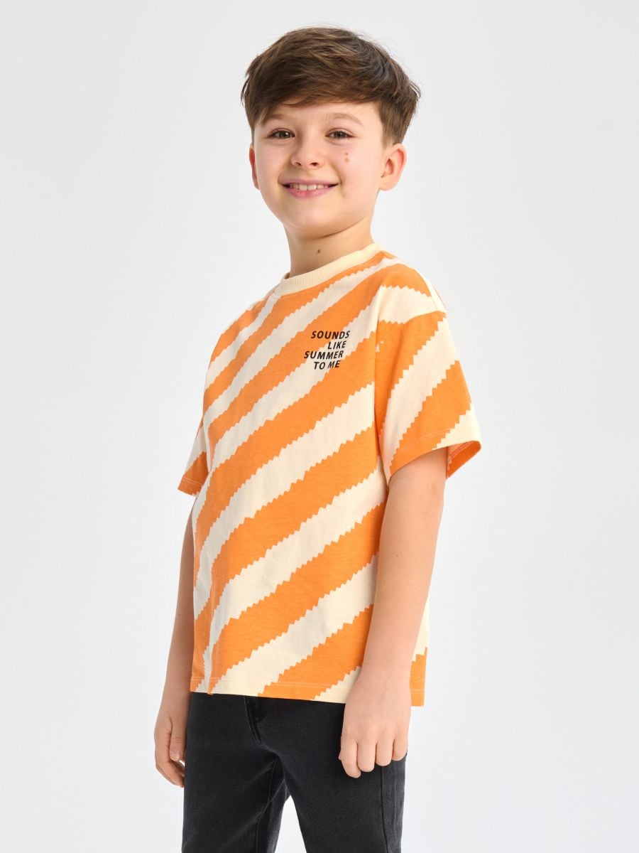 T-shirt - mandarine - SINSAY