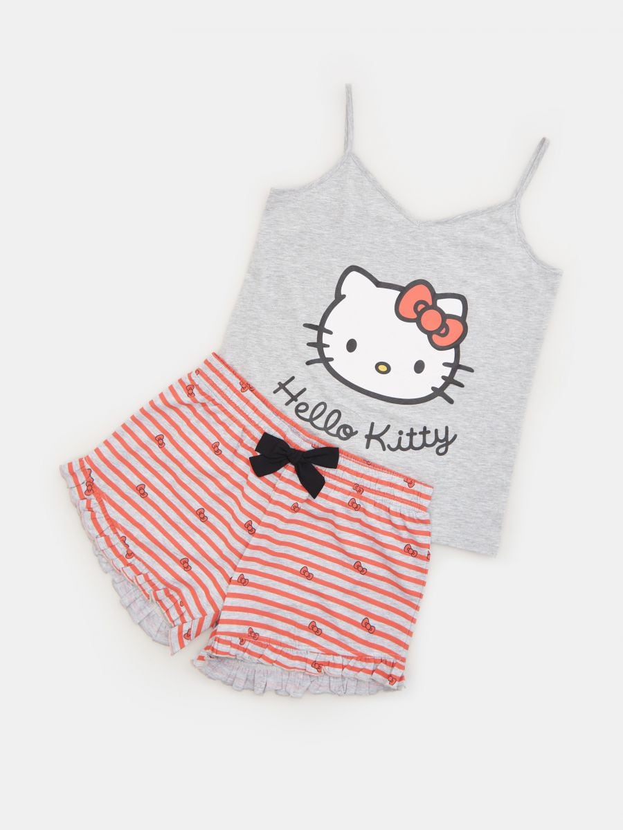 Hello Kitty two piece pyjama set Color light grey - SINSAY - ZH984-09M