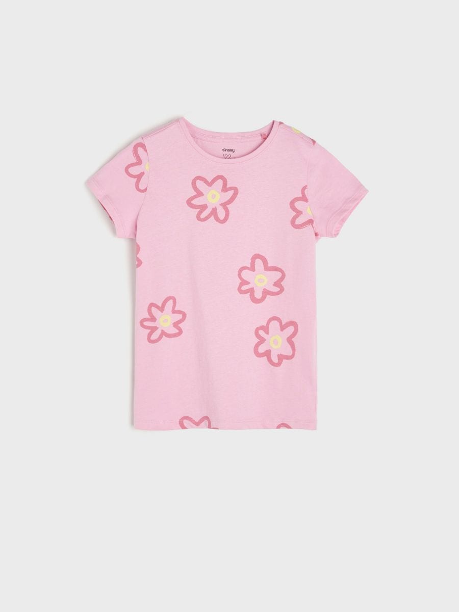 Koszulka - różowy - SINSAY