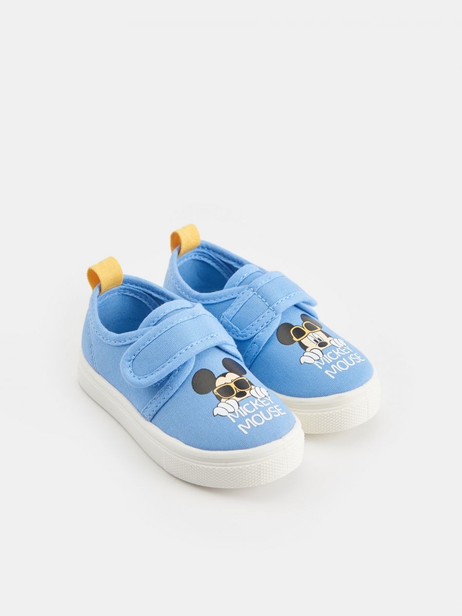 Sportiska stila apavi Mickey Mouse - zils - SINSAY