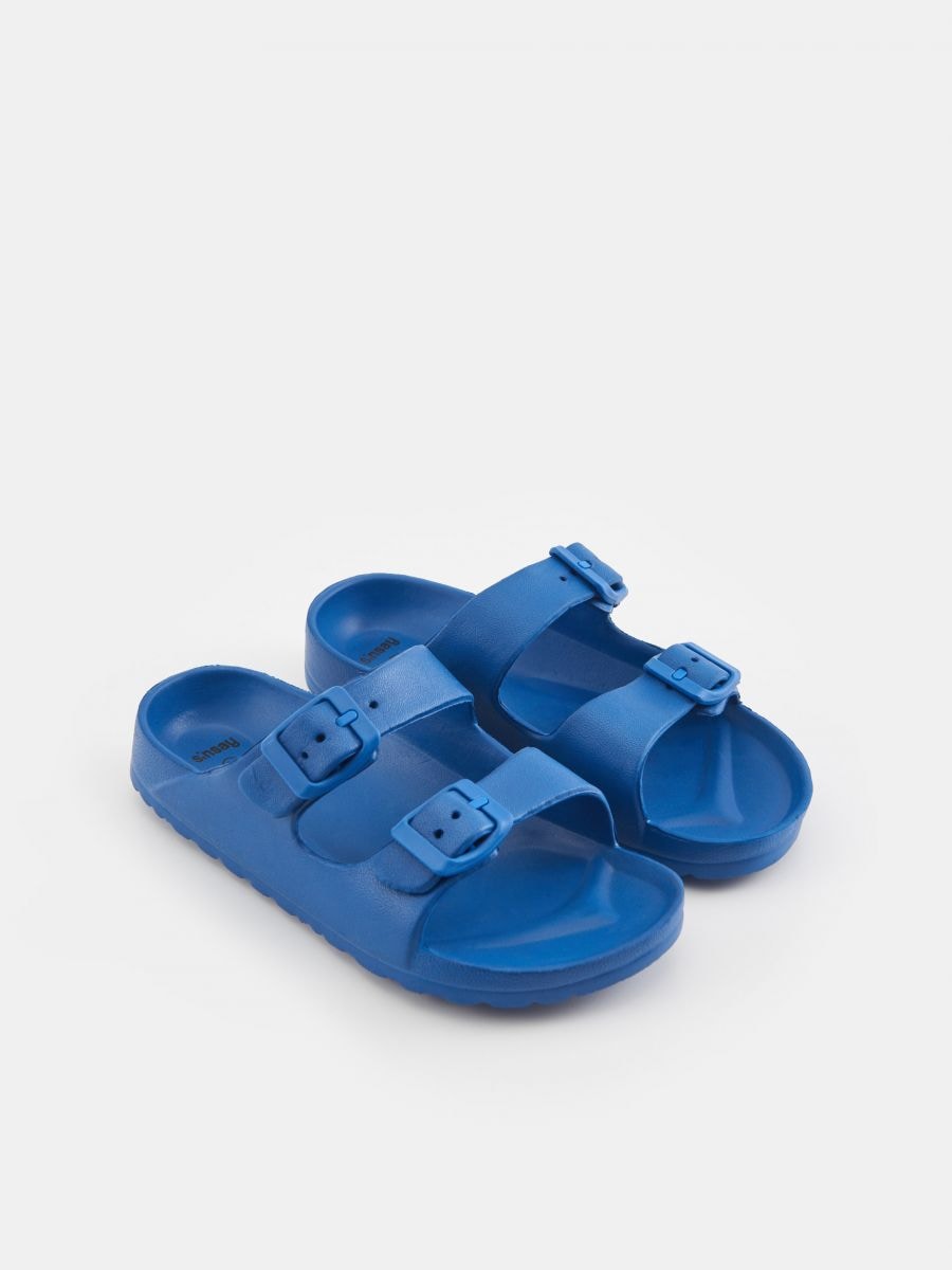 Pantofle - modrá - SINSAY