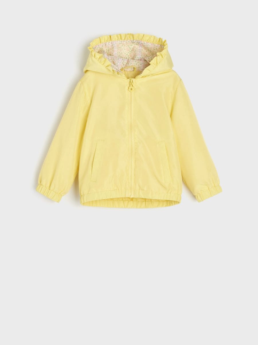 Демісезонна куртка - світло-жовтий - SINSAY