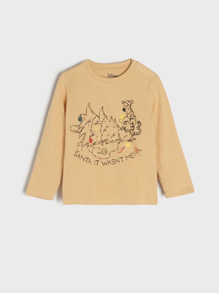 Marškinėliai Winnie the Pooh - kūno spalva - SINSAY