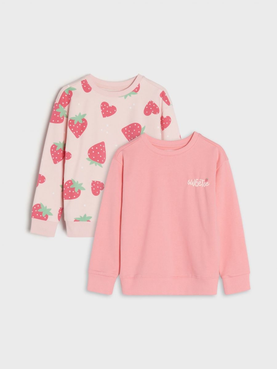 Set de 2 bluze sport - roz-bombon - SINSAY