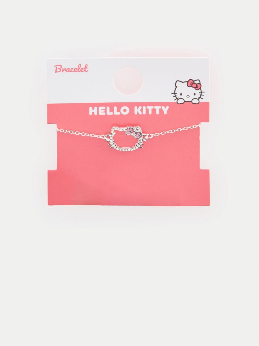 Браслет Hello Kitty - срібний - SINSAY