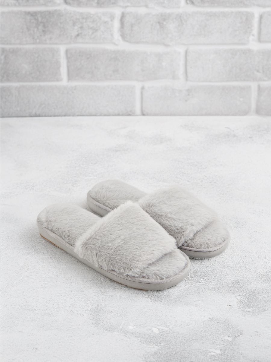 Капці - сірий - SINSAY