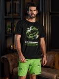 Dvodelna pidžama Rick and Morty - crno - SINSAY - small1