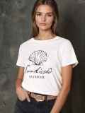 Trükitud t-särk - kreemvalge - SINSAY - small5