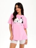 Dvodelna pidžama The Moomins - pastelno roze - SINSAY - small1