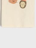 Komplet 2 majic - krema - SINSAY - small5