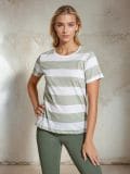 Футболка з короткими рукавами - блідо-зелений - SINSAY - small1