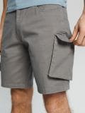 Cargo kratke hlače - svetlo siva - SINSAY - small2
