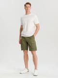 Kratke pantalone - svetlo maslinasta - SINSAY - small4