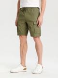 Kratke pantalone - svetlo maslinasta - SINSAY - small1