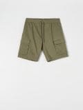 Kratke pantalone - svetlo maslinasta - SINSAY - small2