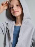 Pulover s kapuco - svetlo siva - SINSAY - small4