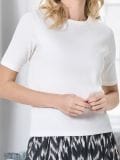 Boxy majica - krem - SINSAY - small1