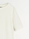 Boxy majica - krem - SINSAY - small4
