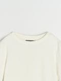 Boxy majica - krem - SINSAY - small11
