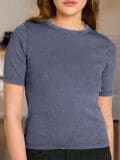 Boxy majica - plava - SINSAY - small1
