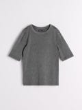Boxy majica - sivo - SINSAY - small5