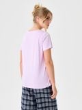 Μπλούζα basic - λιλα - SINSAY - small3