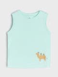 T-särk, 3 tk - helekollane - SINSAY - small3