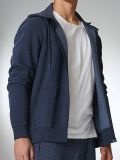 Pulover s kapuco - mornarica - SINSAY - small1