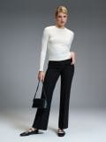 Slim fit kampsun - liivakarva - SINSAY - small4