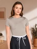 Majica Basic - wheat - SINSAY - small3