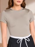 Majica Basic - wheat - SINSAY - small1